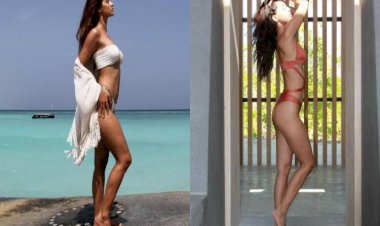 Disha Patani Gave A Bold Pose In A Hot Bikini, And Fans Said, 'Mermaid'