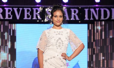 Miss Andhra Pradesh Divya Krishna won the title of State Winner in Miss Category in Forever Miss Mrs Teen 2022