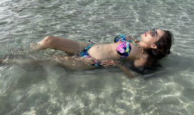 Actress Nikita Rawal Looks Stunning in her Enthralling Beach Pictures