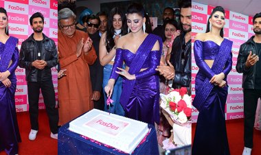 Urvashi Rautela and Rohit Khandelwal Inaugurate FasDes: A Multi-Facility Fashion Destination in Jaipur