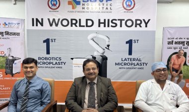 World’s first fully active robotic microplasty surgery performed at SGVP Holistic Hospital Ahmedabad