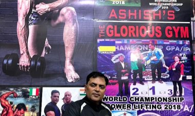 Real Super Hero Awards Poster Launched in Delhi by Sports Industry's Ashish Kumar