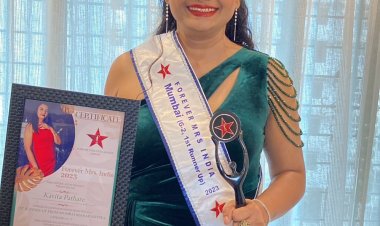 Kavita Pathare Crowned Mrs Mumbai 1st Runner Up in Forever Mrs India 2023 Pageant