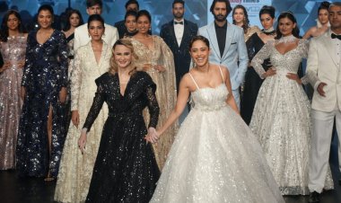 Sonali Jain’s ‘Feel’ Collection Stuns at BTWF with Nushrat Bharucha