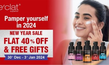 Celebrate the New Year with Unbeatable Offers from India’s leading facial serum brand – e’clat!