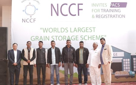 NCCF Conducts Mega Drive for Training & Registration of PACS for ‘The World’s Largest Grain Storage Scheme’
