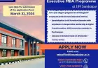 IIM Sambalpur invites online applications for Executive MBA Program (2024-2026)